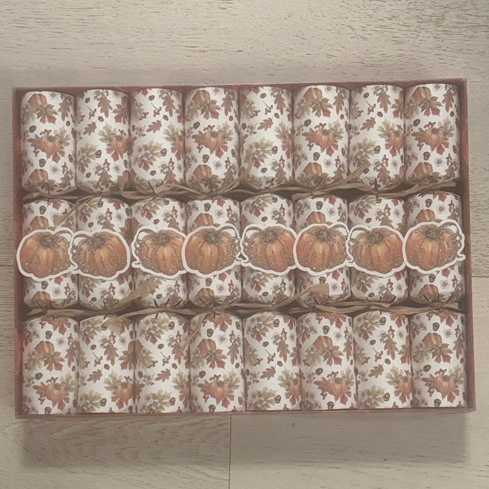 Sur La Table Festive Pumpkin Party Crackers